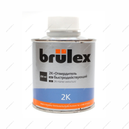 Отвердитель Быстрый для порозаполнителя 2К 0,25л BRULEX BRULEX 937730126