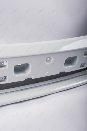 Бампер передний (FL) LADA GRANTA 2018- крашеный в цвет 221 Ледниковый (белый) АвтоВАЗ LADA 8450103785-221