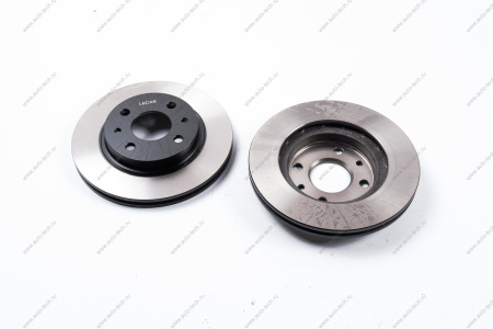 Диск переднего тормоза вентилируемый ВАЗ-2110 R-13 (Авто-Реал )(В упаковке LECAR) Lada LADA LECAR000076702