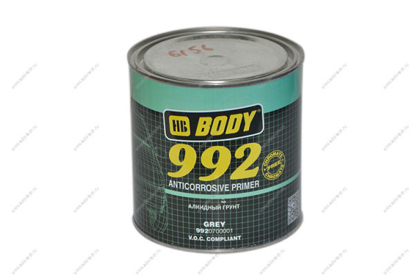 Грунт 992 серый 1кг антикоррозийный Body Body 992.07.0000.1