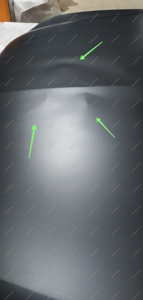 УЦЕНКА Капот новый LADA Largus/RENAULT Logan ( крупные вмятины ) Начало НАЧАЛО 3604-8402010