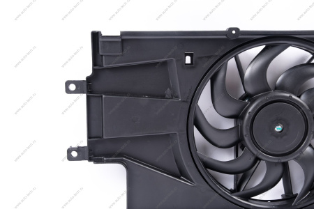 Электровентилятор охлаждения для а/м L-A 2190-94 после 15 г тип KDAC, с кожухом и резистором, A/C+ Gamma GAMMA GMEMR-19133