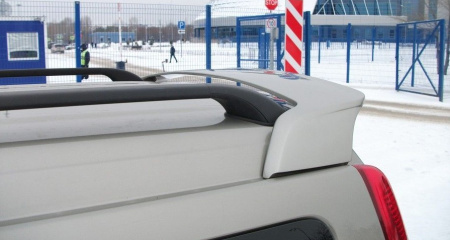 Цельный задний спойлер на крышу Лада Ларгус ArtForm Тольятти LS-SP-AF-C