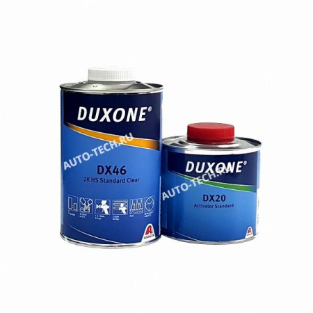 Лак DX46 2K HS STANDARD CLEAR 1Л Duxone DX46