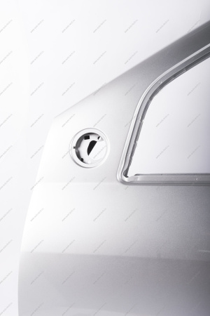 Дверь передняя левая LADA Largus/Лада Ларгус крашеная (с отв. под молдинг) 691 Платина (Серебристый Lada LADA 801013696R-691