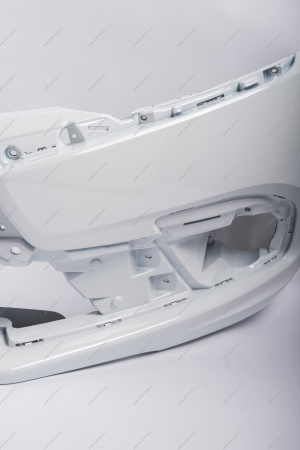 Бампер передний (FL) LADA GRANTA 2018- крашеный в цвет 221 Ледниковый (белый) АвтоВАЗ LADA 8450103785-221