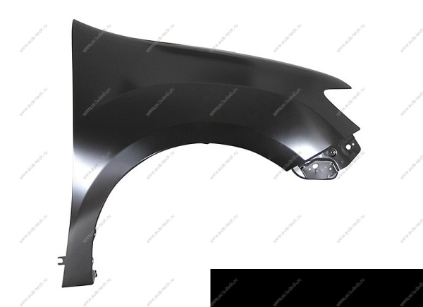 Крыло переднее правое RENAULT Sandero Stepway 2014- крашеное Noir nachre 676 Черная жемчужина Renault RENAULT 631008401R-676-ориг