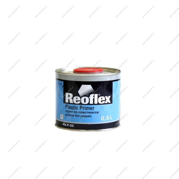 Грунт Reoflex 1К по пластику пигментированный (прозрачный) 0,5л REOFLEX RX P-05