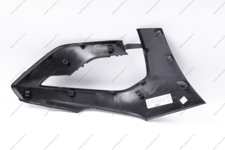 Накладка переднего бампера левая без отвер. под датчик слепой зоны в цвет 672 Пантера (черный) LADA Vesta SW Cross NG Lada LADA 8450040063-672