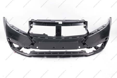 Бампер передний с отверстиями под накладки , с крышкой окна под буксирную проушину (под покраску) LADA Largus Cross (FL) NEW Lada LADA 8450109701