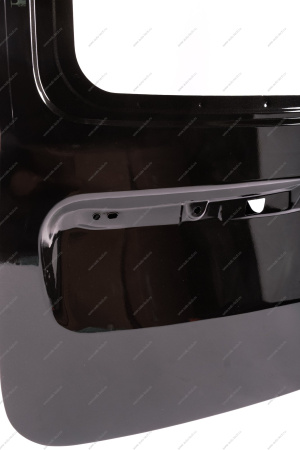 Дверь задка левая (под стекло) LADA Largus/Лада Ларгус крашеная 676 Черная жемчужина (Черный) GAMMA GAMMA 901015964R-676-GAMMA