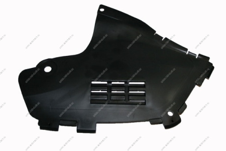 Защита RENAULT Logan/Рено Логан переднего бампера левая (пласт) (внизу бамп) до 2010 года SAT SAT ST-DC01-025-A2 Защита RENAULT Logan/Рено Логан переднего бампера левая (пласт) (внизу бамп) до 2010 года SAT SAT ST-DC01-025-A2