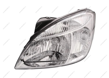 Фара левая механический корректор хром 06-08 Кiа Rio 2006-2011 DEPO DEPO 223-1123L-LD-E