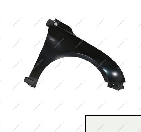 Крыло крашеное CHEVROLET CRUZE 09- перед. правое (с отв. под повт.) GAZ - SUMMIT WHITE API Api 95963448-GAZ