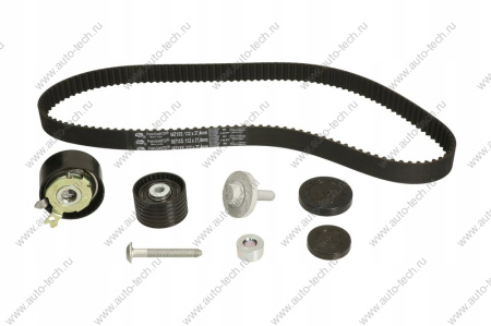 Ремень ГРМ + 2 ролика двигат. K4M 16кл 105л.с. PowerGrip® Kit RENAULT Logan . Gates Gates K035671XS