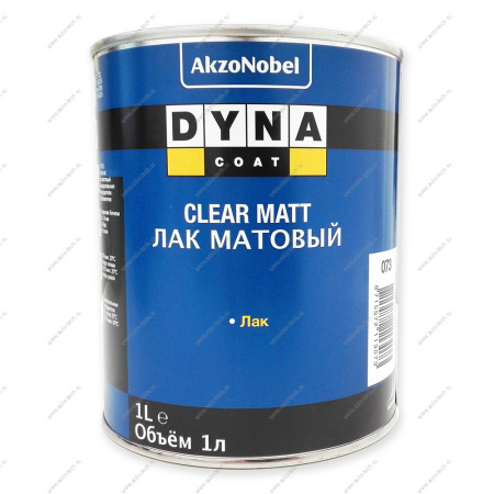 Лак Dynacoat Clear Matt 1 л DYNACOAT 541380