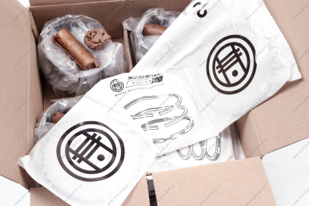 Поршневая группа кт. (4 шт.) d-82.0 с кольцами ВАЗ-21116 группа С (Эксперт) Мотордеталь Мотордеталь 211161004018КС