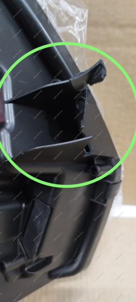 УЦЕНКА Фара левая новая RENAULT Logan 2014-/Largus FL лампа H7 676512.127/260609450R ( Отломоно одно боковое крепление ) Renault RENAULT 260607796R