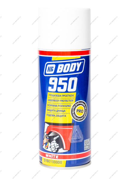 Антигравий (аэрозоль) 950 белый 400мл Body Body аэрозоль 950/10934