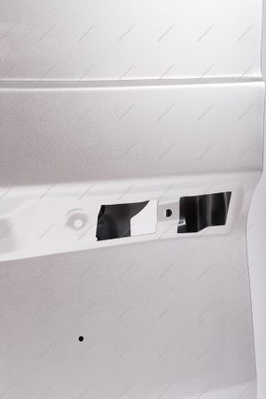 Дверь задка левая (глухая) LADA Largus/Лада Ларгус крашеная 691 Платина (Серебристый) с отв. под стекло очиститель GAMMA GAMMA 901010231R-691-GAMMA