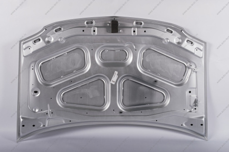 Капот LADA Largus/Лада Ларгус крашеный 242 Серый базальт (Серо-бежевый) с герметиком, герметик только по шву Начало НАЧАЛО 6001546685-242