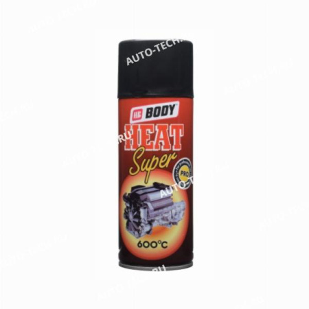 Краска HEAT SUPER T420 температуростойкая (до 600С) черная аэрозоль0.4л Body Body 512.02.0000.0