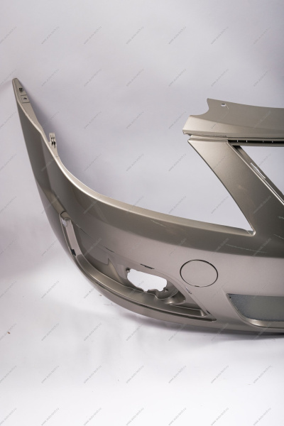 Бампер передний LADA Largus/Лада Ларгус крашеный 242 Серый базальт (Серо-бежевый) без заглушки под букс. крюк Lada LADA 8450000245-242