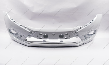 Бампер передний (FL) LADA GRANTA CROSS 2018- крашеный в цвет 221 Ледниковый( белый) АвтоВАЗ LADA 8450109093-221