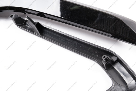 Молдинг переднего бампера к-т 4шт (черный глянец) LADA Vesta FL Россия Россия 8450040050+51+52+53 черны