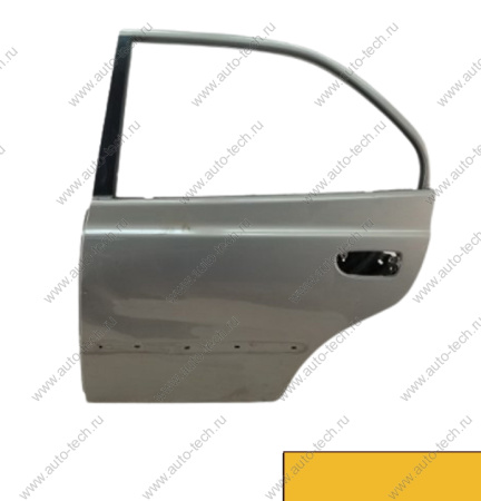 Дверь крашеная задняя левая HYUNDAI ACCENT 00-12 Y01 - Золото Китай CHINA 7700325030-Y01