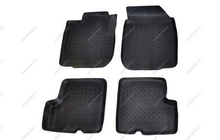 Коврики RENAULT Logan/Рено Логан резиновые к-т. 6001998167 Renault RENAULT 6001998220