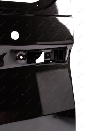 Дверь задка левая (под стекло) LADA Largus/Лада Ларгус крашеная 676 Черная жемчужина (Черный) GAMMA GAMMA 901015964R-676-GAMMA