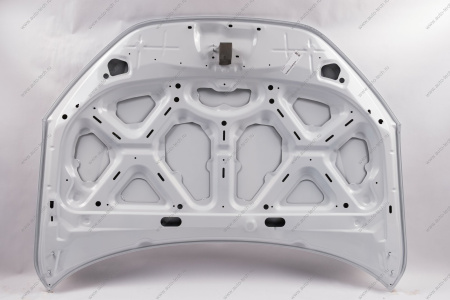 Капот (FL) LADA GRANTA 2018- крашеный в цвет 221 Ледниковый (белый) АвтоВАЗ LADA 8450104269-221