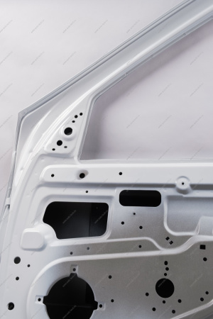 Дверь передняя ВАЗ-1118/2190 правая крашеная в цвет 221Ледниковый (белый) АвтоВАЗ LADA 11180-6100014-221