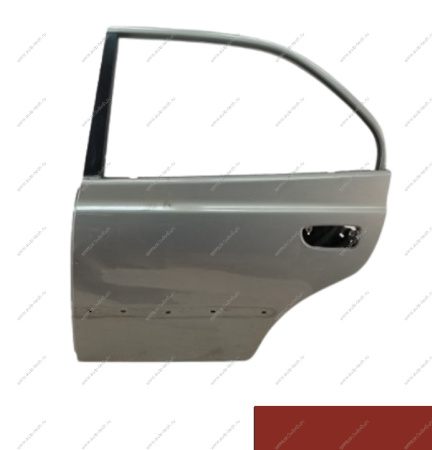 Дверь крашеная задняя левая HYUNDAI ACCENT 00-12 R01 - Малина Китай CHINA 7700325030-R01