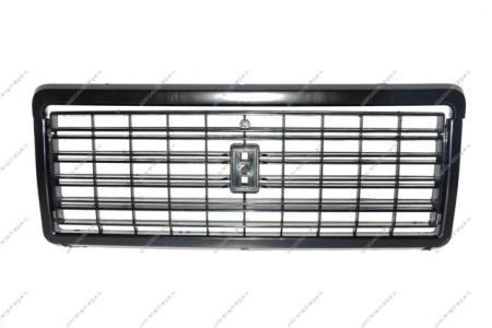 Решетка радиатора ВАЗ-2107 + молдинг (черная) к-т ДЗА LADA 21070-8401014-00