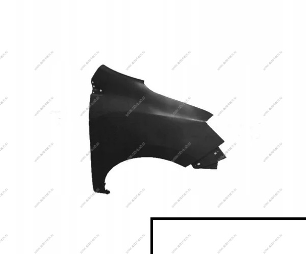 Крыло переднее правое без отверстия RENAULT Sandero Stepway 2014- крашеное NPI  631008401R-NPI