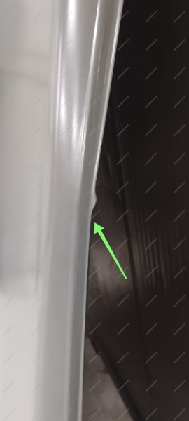 УЦЕНКА Панель крыши ВАЗ-2108/2109/2114 (катафорезный грунт) (под заказ) ( Залом и два прогиба по правой стороне ) Lada LADA 21080570101210