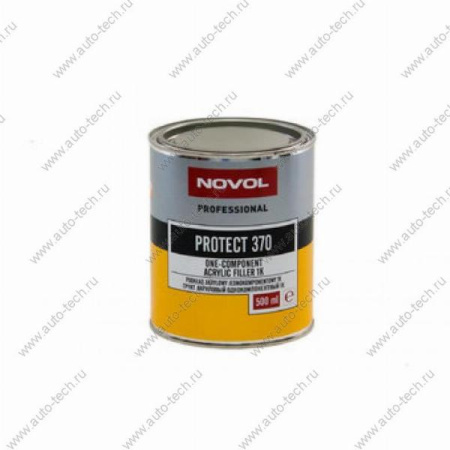 Novol Грунт PROTECT 370 1К наполняющий акриловый серый 05 л Novol 37440