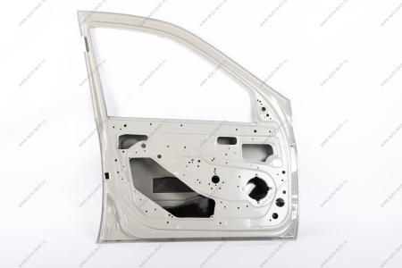 Дверь ВАЗ-1118/2190 передняя левая с брусом безопасности и прокладкой изоляционной (серый грунт) Lada LADA 8460013507