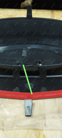 Решетка радиатора ВАЗ-2123 Bertone верхяя нового образца Lada LADA 21230840101577