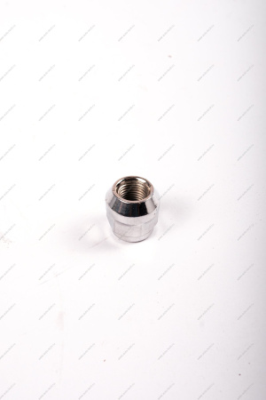 Гайка колесная M12X1/25 Хром высота 22 мм Конус с выступ./ закр./ ключ 19мм Россия 402244cr