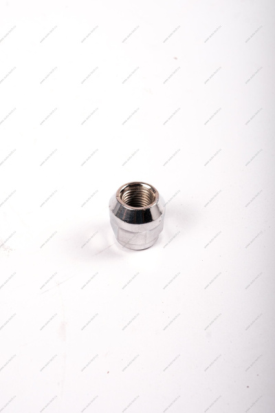 Гайка колесная M12X1/25 Хром высота 22 мм Конус с выступ./ закр./ ключ 19мм Россия 402244cr