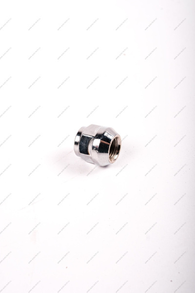 Гайка колесная M12X1/25 Хром высота 22 мм Конус с выступ./ закр./ ключ 19мм Россия 402244cr