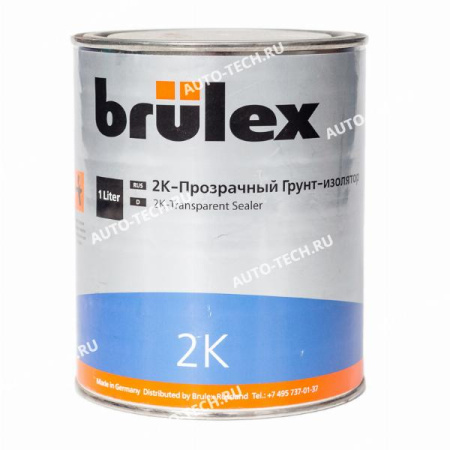 Грунт 2K -изолятор прозрачный 1л BRULEX BRULEX 927010126