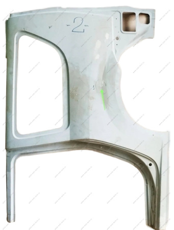 Боковина кузова задняя левая (заднее крыло + порог) (катафорезный грунт) LADA Largus Cross Lada LADA 8450090400