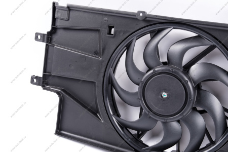 Электровентилятор охлаждения для а/м L-A 2190-94 после 15 г тип KDAC, с кожухом, A/C- [5] Gamma GAMMA GMEMR-19132