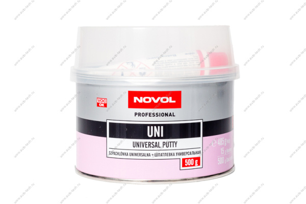 Novol Шпатлевка UNI универсальная 0,5 кг. Novol 1101