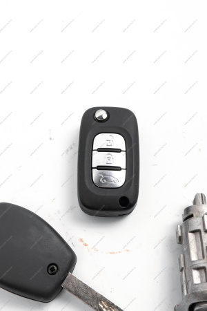 Замок зажигания LADA Vesta с цилиндрами замка двери (без 8450030224 рычага выключателя замка) к-т LD LADA 8450033065