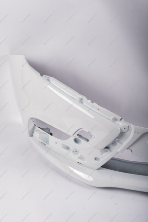 Бампер передний LADA Vesta Sedan/SW в цвет (без заглуш под букс крюк) 221Ледниковый (белый) Кампласт Кампласт 8450006666-221